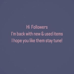 New and Used items are on the way!!